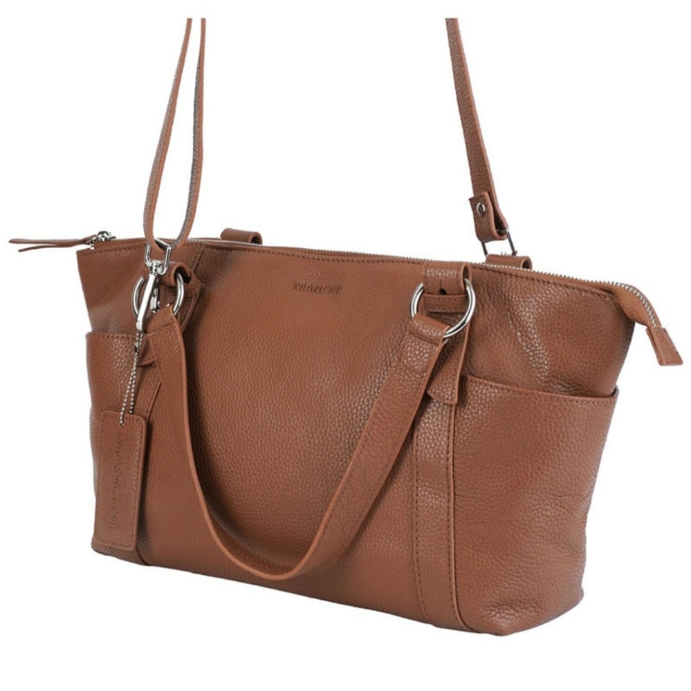 Mancici Amelia Leather Purse With Dust Cover, New - Picture 3 of 10